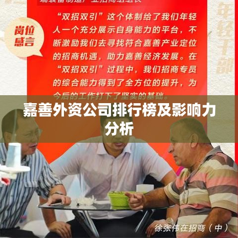嘉善外资公司排行榜及影响力分析
