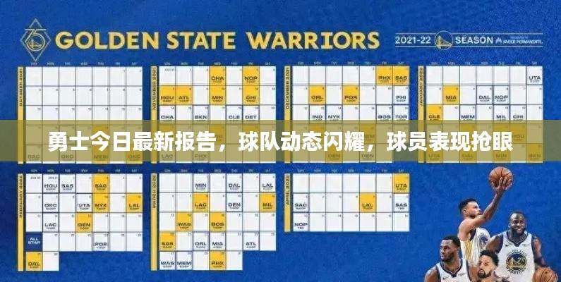 勇士今日最新报告，球队动态闪耀，球员表现抢眼