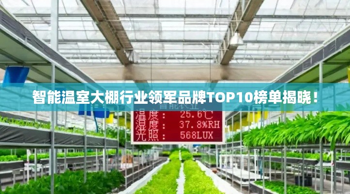 智能温室大棚行业领军品牌TOP10榜单揭晓！