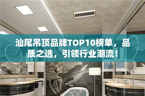 汕尾吊顶品牌TOP10榜单，品质之选，引领行业潮流！