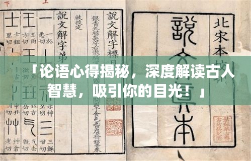 「论语心得揭秘，深度解读古人智慧，吸引你的目光！」