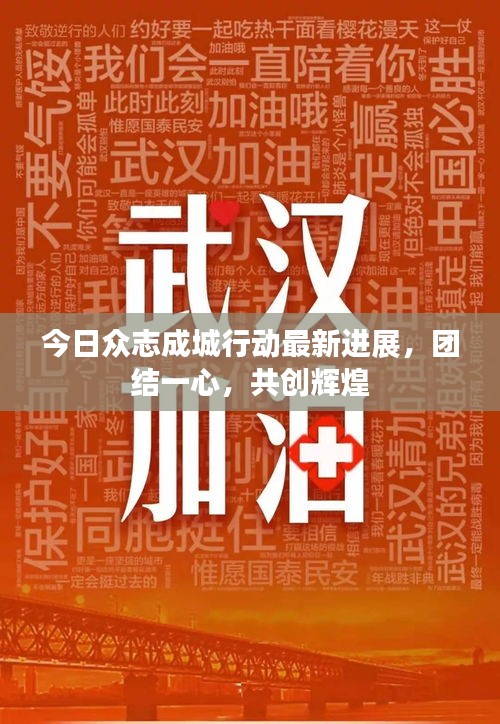 今日众志成城行动最新进展，团结一心，共创辉煌