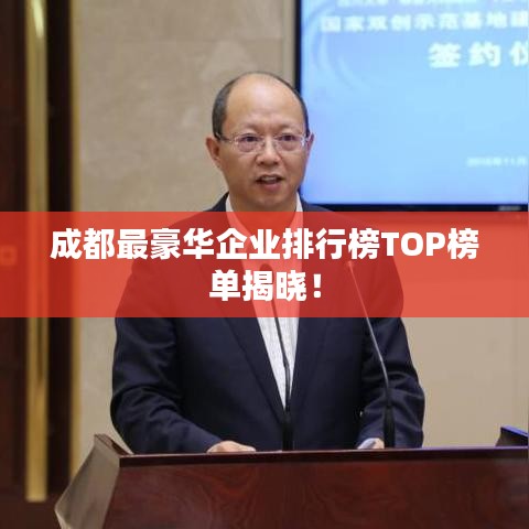 成都最豪华企业排行榜TOP榜单揭晓！