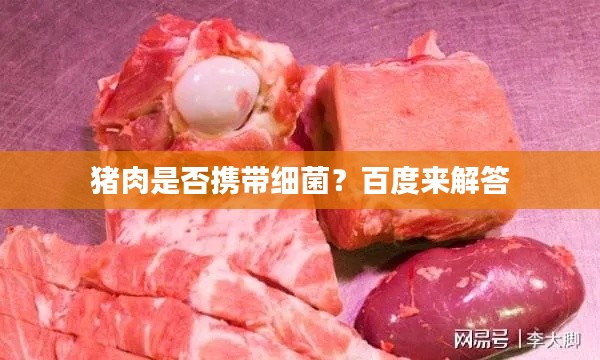猪肉是否携带细菌？百度来解答