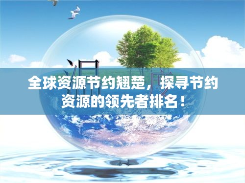 全球资源节约翘楚，探寻节约资源的领先者排名！