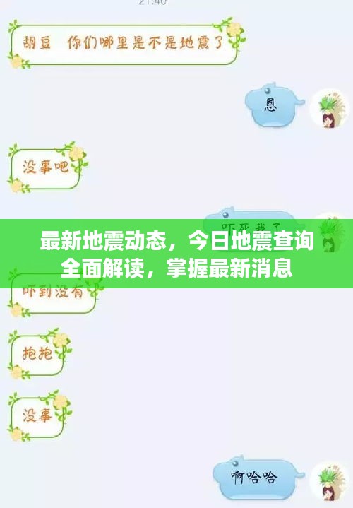 最新地震动态，今日地震查询全面解读，掌握最新消息