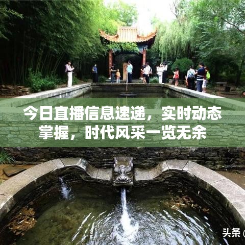 今日直播信息速递，实时动态掌握，时代风采一览无余
