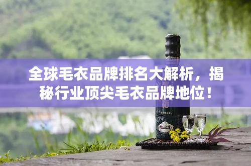 全球毛衣品牌排名大解析，揭秘行业顶尖毛衣品牌地位！