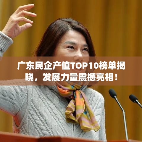 广东民企产值TOP10榜单揭晓，发展力量震撼亮相！