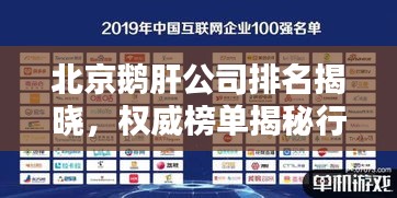 北京鹅肝公司排名揭晓，权威榜单揭秘行业巨头