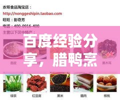 百度经验分享，腊鸭烹饪指南，轻松掌握煮腊鸭技巧！