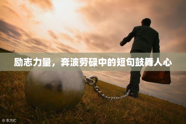 励志力量，奔波劳碌中的短句鼓舞人心