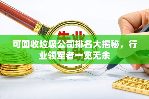 可回收垃圾公司排名大揭秘，行业领军者一览无余