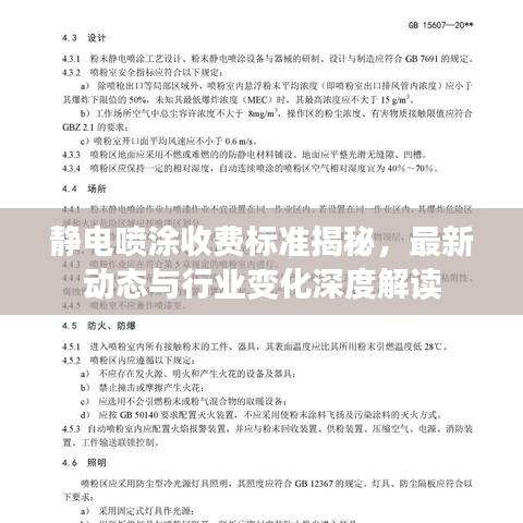 静电喷涂收费标准揭秘，最新动态与行业变化深度解读