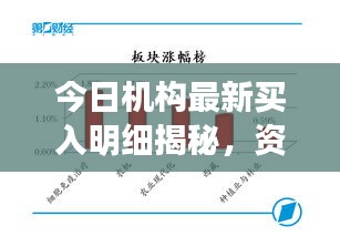 今日机构最新买入明细揭秘，资金流向揭秘，投资机会一网打尽