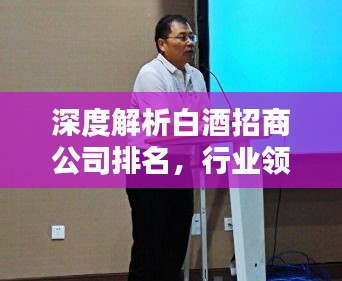 深度解析白酒招商公司排名，行业领军者一览无余