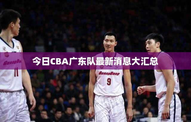 今日CBA广东队最新消息大汇总