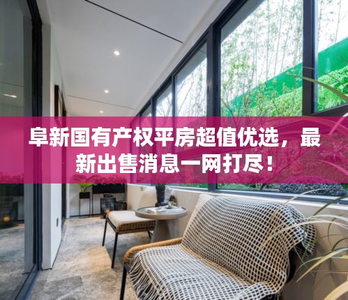 阜新国有产权平房超值优选，最新出售消息一网打尽！