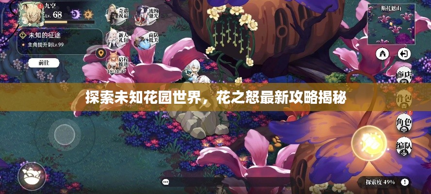 探索未知花园世界，花之怒最新攻略揭秘