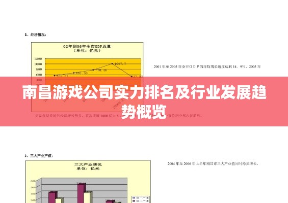 南昌游戏公司实力排名及行业发展趋势概览
