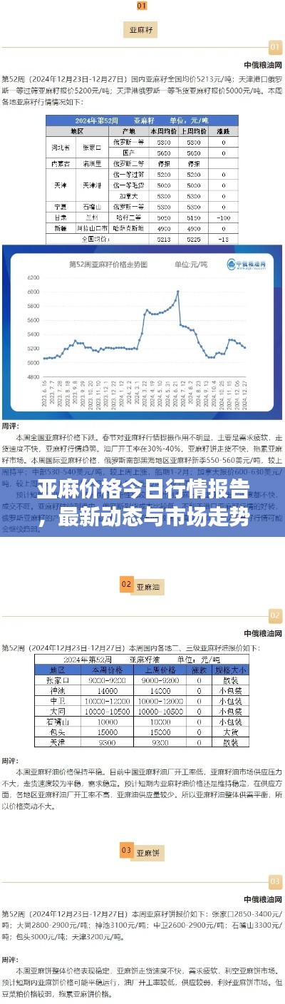 亚麻价格今日行情报告，最新动态与市场走势分析