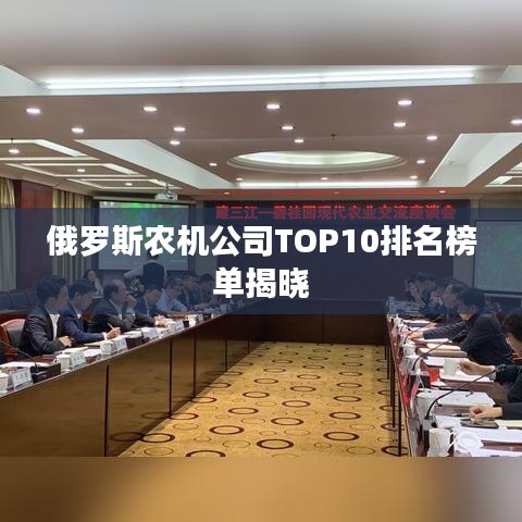 俄罗斯农机公司TOP10排名榜单揭晓