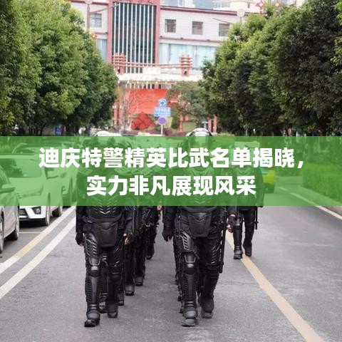 迪庆特警精英比武名单揭晓，实力非凡展现风采