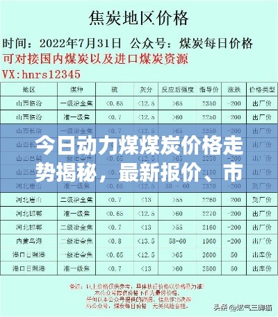 今日动力煤煤炭价格走势揭秘，最新报价、市场动态与影响因素深度解析
