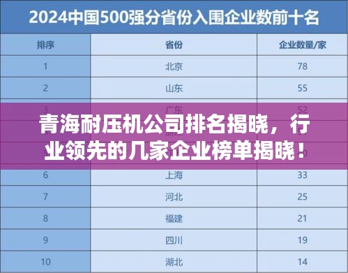 青海耐压机公司排名揭晓，行业领先的几家企业榜单揭晓！