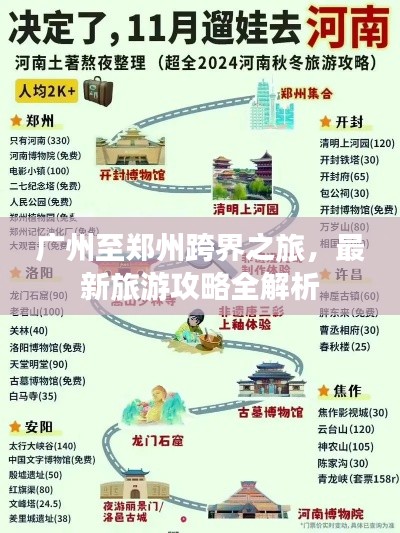 广州至郑州跨界之旅，最新旅游攻略全解析