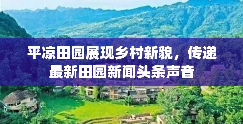 平凉田园展现乡村新貌，传递最新田园新闻头条声音