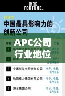 APC公司行业地位及影响力揭秘，排名引领潮流