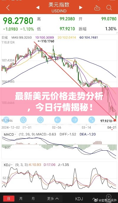 最新美元价格走势分析，今日行情揭秘！
